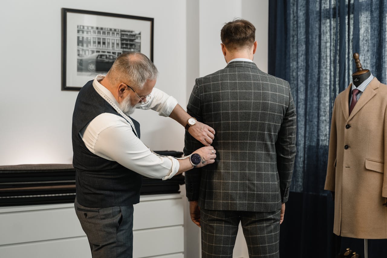 Man in Black Suit Jacket and White Dress Shirt